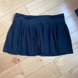 Black Lululemon running miniskirt size 8